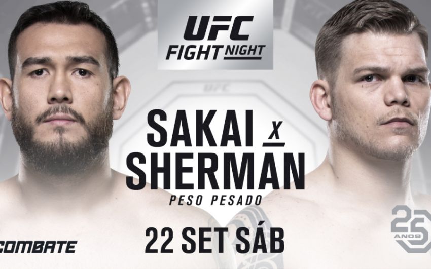 Видео боя Аугусто Сакаи - Чейз Шерман UFC Fight Night 137