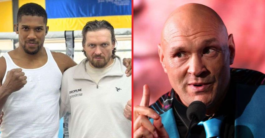 Александр Усик дал Джошуа совет насчет боя с Фьюри