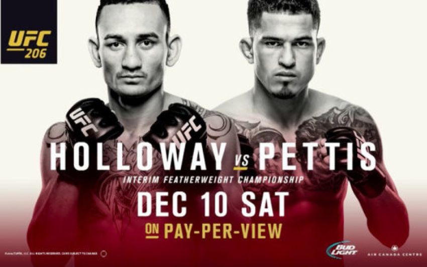 Прямая трансляция UFC 206