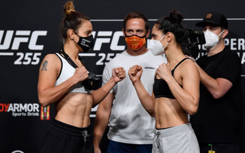 Видео боя Антонина Шевченко - Ариани Липски UFC 255