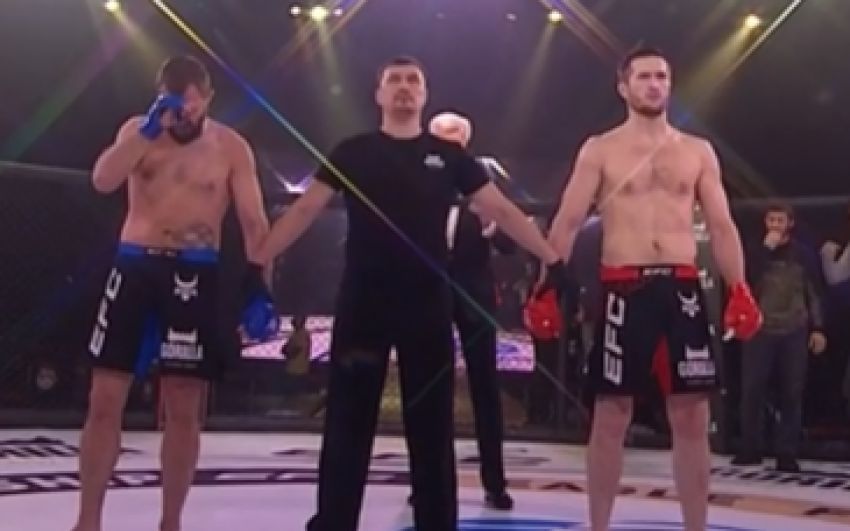Видео боя Нуцалхан Умаханов - Константин Линник EFC 31