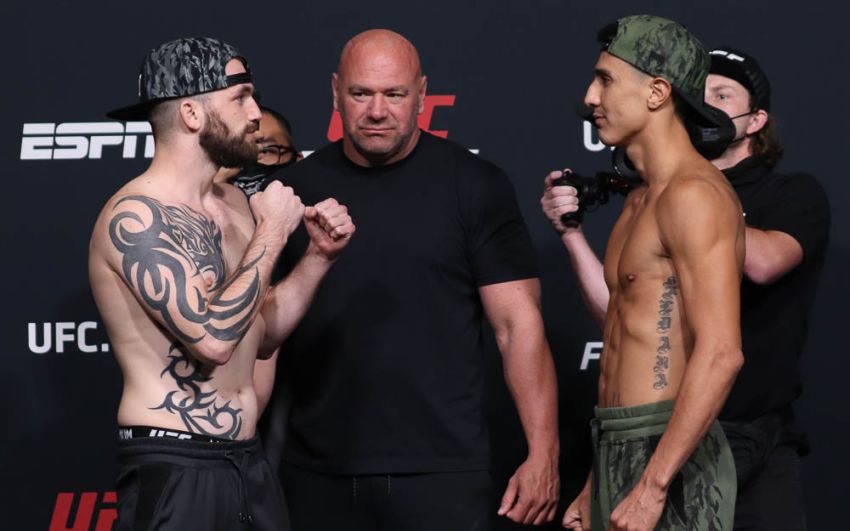 Видео боя Остин Линго - Луис Салдана UFC on ESPN 29