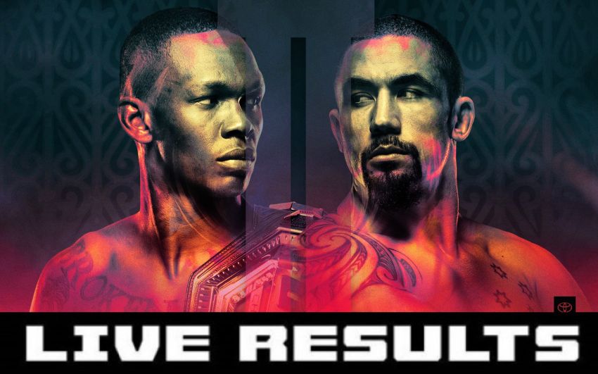 Результаты турнира UFC 271
