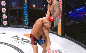 Видео боя Саба Хомаси - Бобби Воелкер Bellator 250