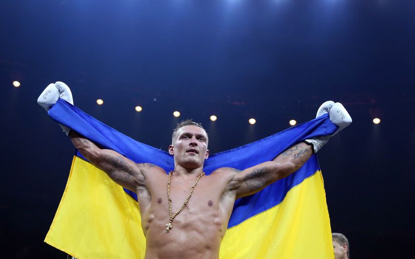 Александр Усик: "Я очень рад, что представляю свою страну"