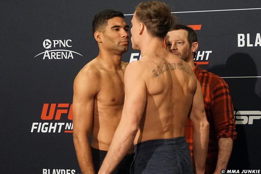 Видео боя Герберт Бернс - Нэйт Ландвер UFC Fight Night 166