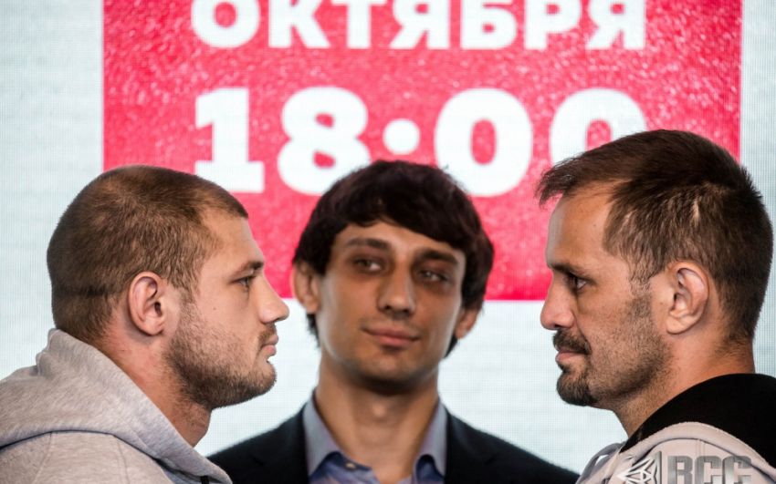 Битва взглядов Ивана Штыркова и Фабио Мальдонадо перед турниром RCC 4