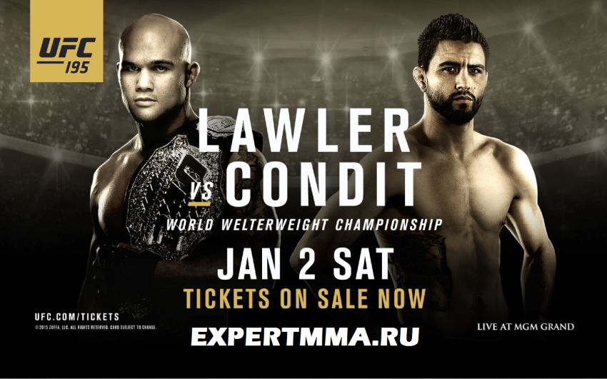 Прямая трансляция UFC 195: Лоулер vs Кондит, Миочич vs Арловский
