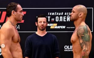 Видео боя Алексей Кунченко - Тиаго Алвес UFC Fight Night 136 Moscow
