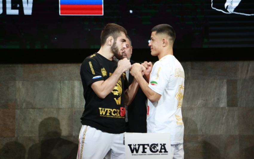 Видео боя Азам Гафоров - Имран Букуев WFCA 50
