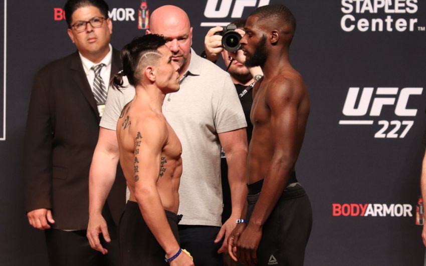 Видео боя Рикки Саймон - Монтел Джексон UFC 227