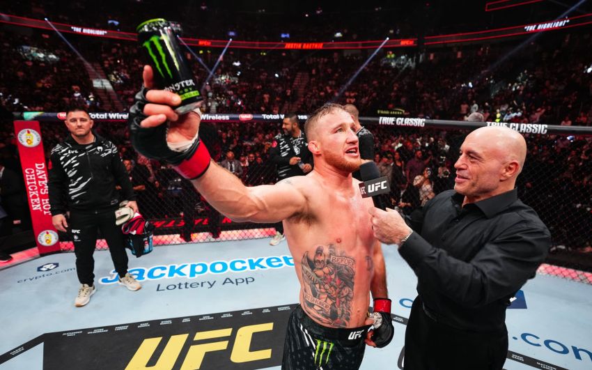 Слова Джастина Гэтжи после победы над Рафаэлем Физиевым на UFC 313