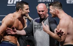 Видео боя Майкл Биспинг - Люк Рокхолд 2 UFC 199