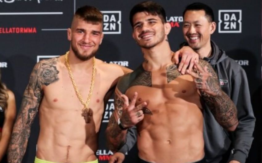Видео боя Ярослав Амосов - Эрик Сильва Bellator 216