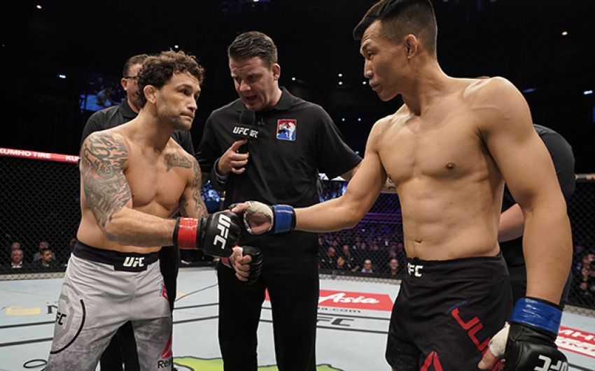 Медицинские отстранения участников турнира UFC Fight Night 165: Фрэнки Эдгар - "Корейский Зомби"