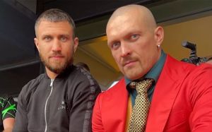 Василий Ломаченко обратился к Усику перед боем с Джошуа