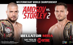 Ярослав Амосов и Логан Сторли встретятся в реванше на Bellator 291