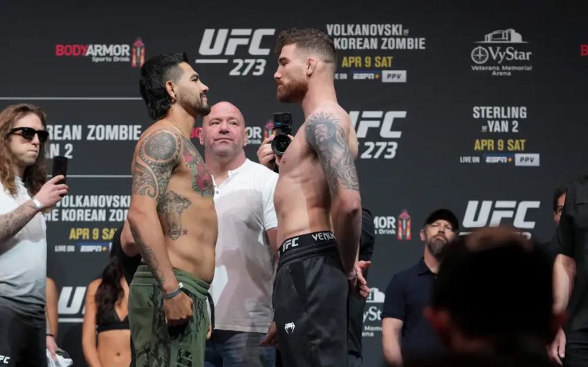 Видео боя Энтони Эрнандес – Джош Фремд UFC 273