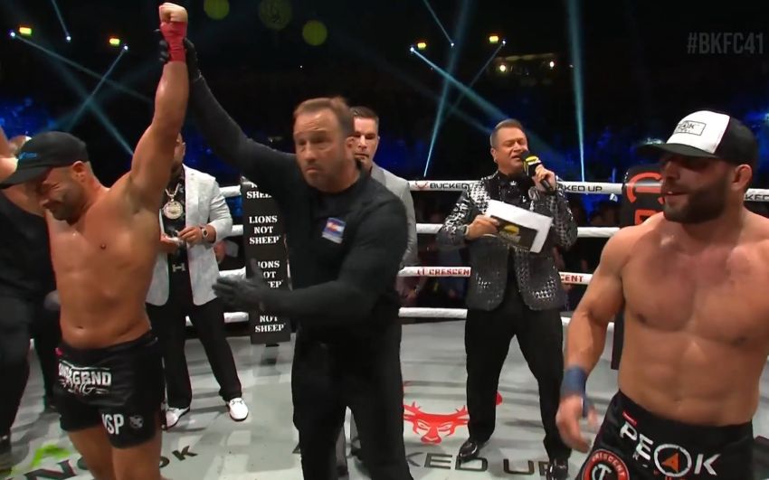 Видео боя Эдди Альварес – Чед Мендес BKFC 41