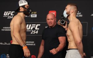 Видео боя Магомед Анкалаев - Ион Куцелаба UFC 254