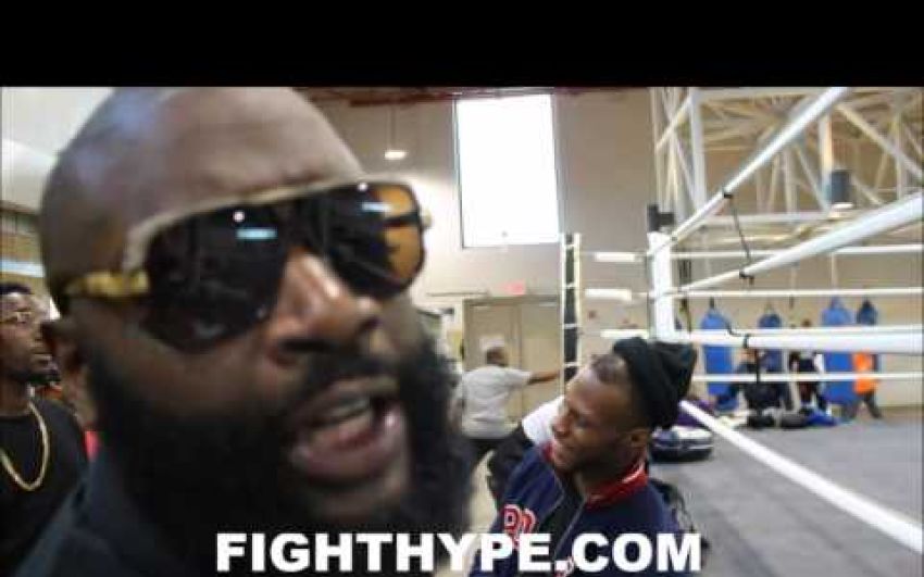 RICK ROSS SAYS ADRIEN BRONER LOOKS RAZOR SHARP AND WORKING HARDER THAN EVER BEFORE: 