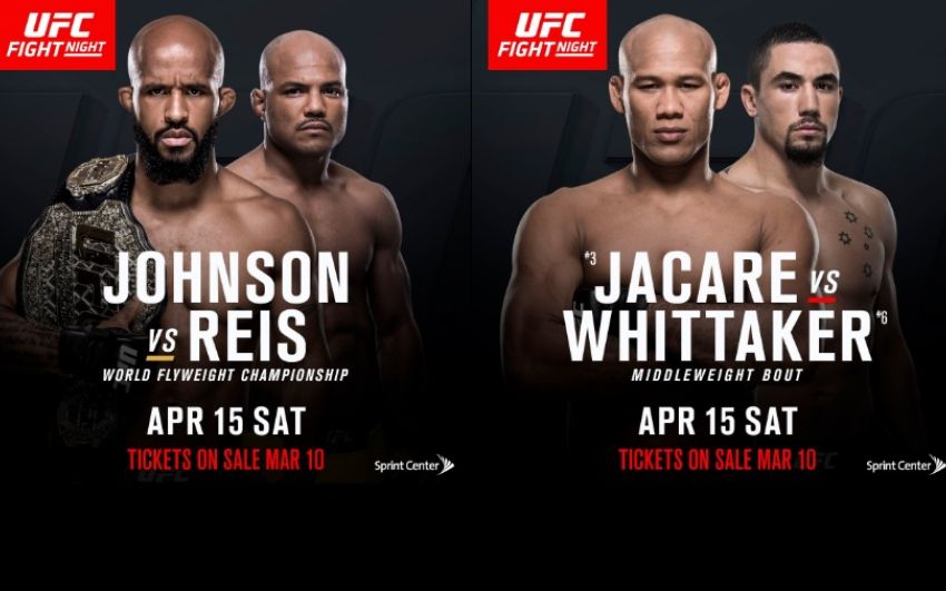 Коэффициенты букмекерских контор на предстоящий турнир UFC on Fox 24