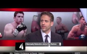 Геннадий Головкин — на передаче ESPN «SportsNation» 
