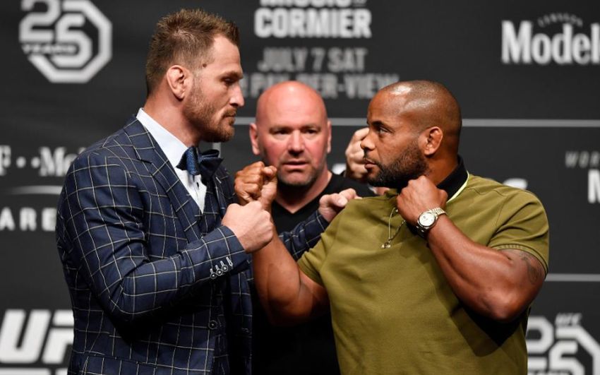 Результаты взвешивания участников турнира UFC 226: Миочич - Кормье