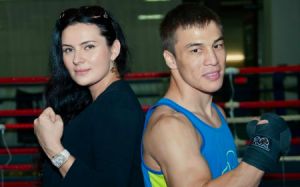 Анна Рева о работе с казахстанским боксером Батыром Джукембаевым
