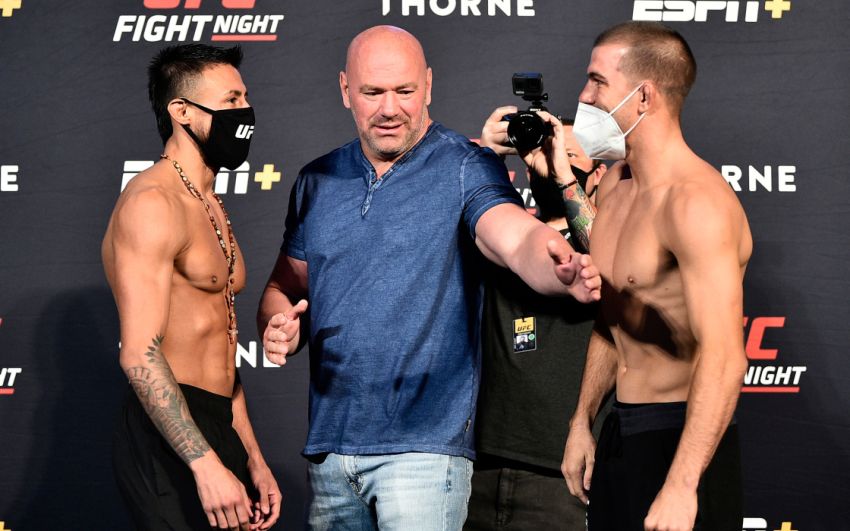 Видео боя Коди Дёрден - Крис Гутиеррес UFC on ESPN+ 31