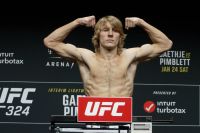 Результаты взвешивания турнира UFC 324