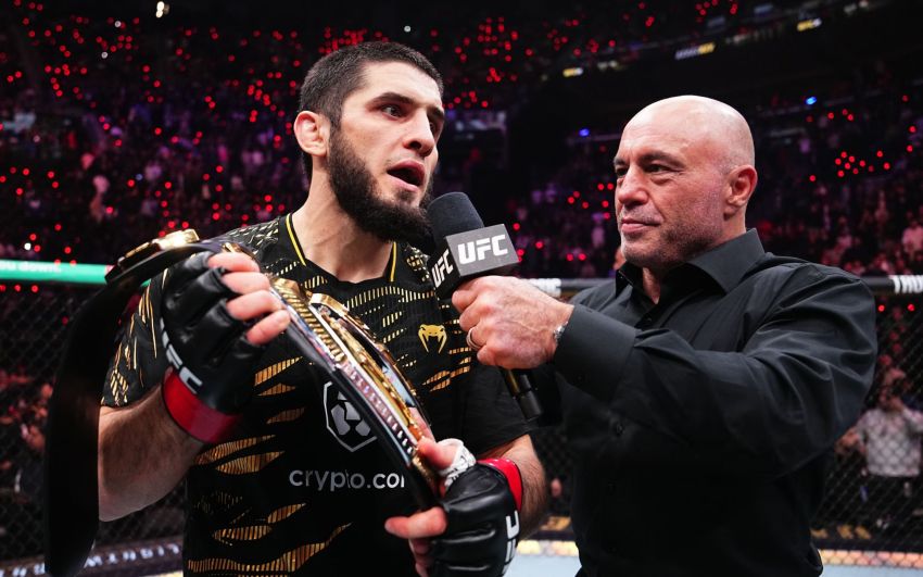 Слова Ислама Махачева после победы над Ренато Мойкано на UFC 311