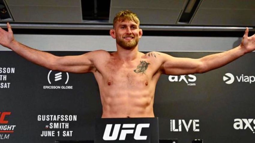 Взвешивание участников UFC Fight Night 153: Александр Густафссон - Энтони Смит