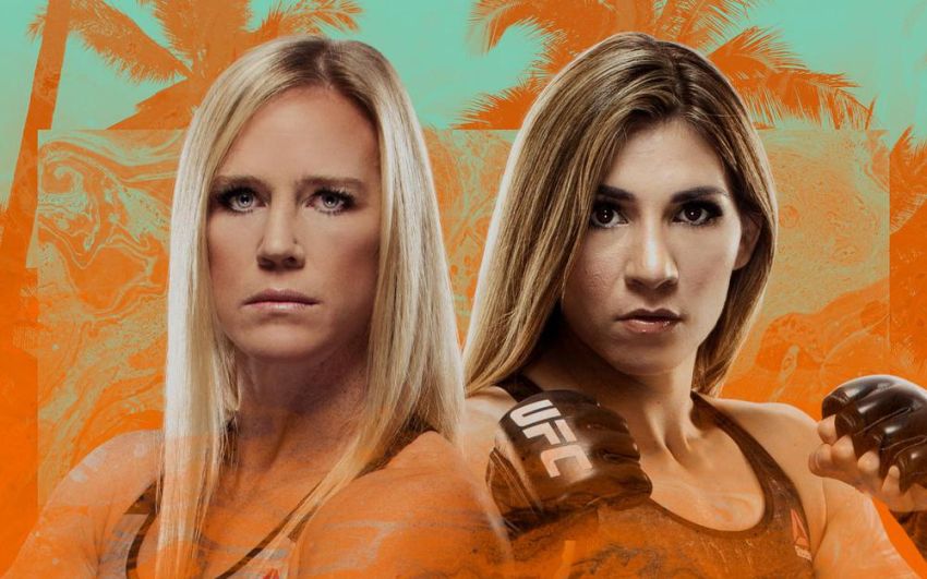 Прямая трансляция UFC on ESPN 16: Холли Холм - Ирен Алдана