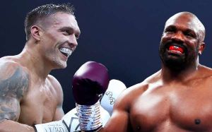 Александр Усик передал Чисоре фирменный привет во время интервью: видео