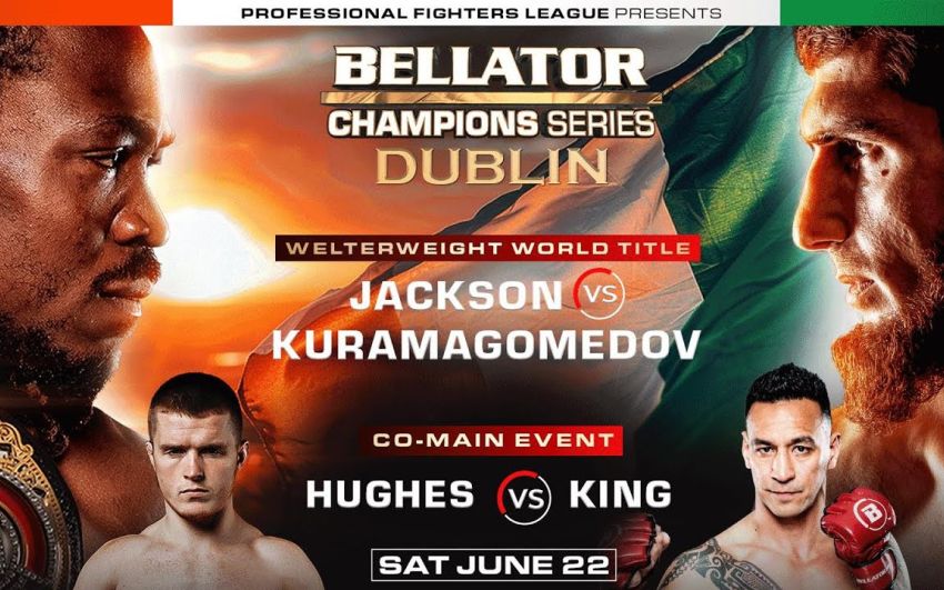 Прямая трансляция Bellator Champions Series: Dublin