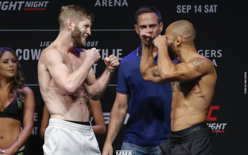 Видео боя Коул Смит - Майлс Джонс UFC Fight Night 158