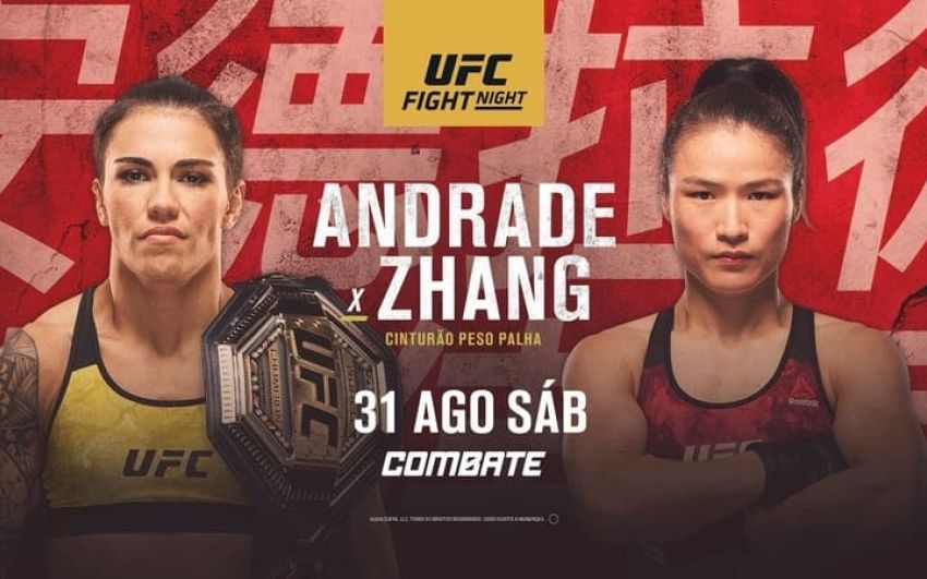 UFC Fight Night 157 Джессика Андраде - Вейли Жанг, Хадис Ибрагимов - Да Юн Чжун. Смотреть онлайн прямой эфир