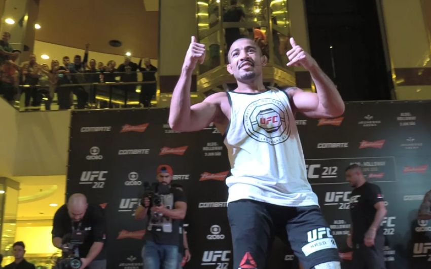 Открытая тренировка перед турниром UFC 212