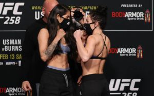 Видео боя Мэллори Мартин - Полиана Виана UFC 258