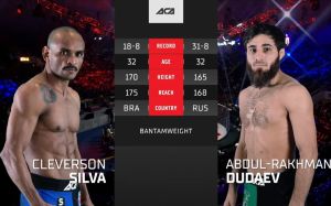 Видео боя Клеверсон Сильва – Абдул-Рахман Дудаев ACA 164