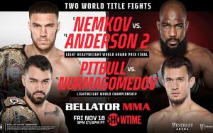РП ММА №48 (BELLATOR 288): 19 ноября