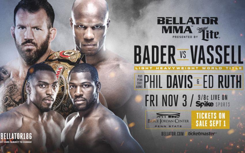 Прямая трансляция Bellator 186
