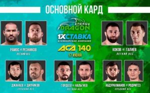 Видео боя Валтер Перейра – Махарбек Каргинов ACA 140