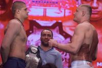 Официальная церемония взвешивания Fight Nights Global 68