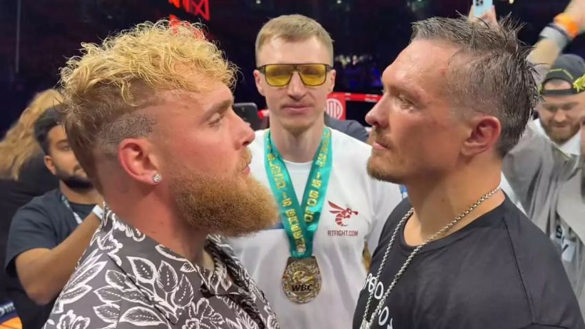 Александр Красюк высказался о потенциальном поединке Усика против Джейка Пола: "Это не настоящий бой"