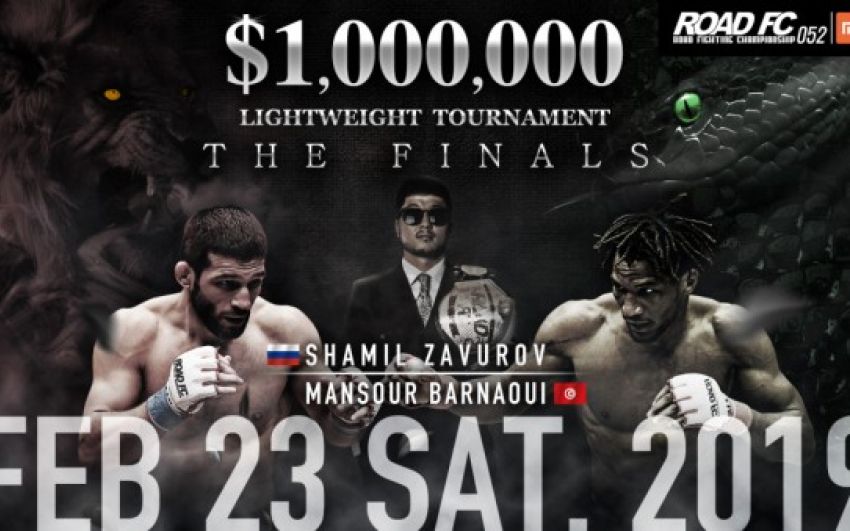 Мансур Барнауи наглухо нокаутировал Шамиля Завурова на Road FC 52