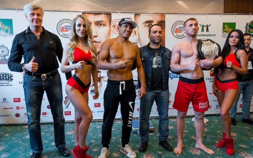 Результаты взвешивания Fight Nights Global 63