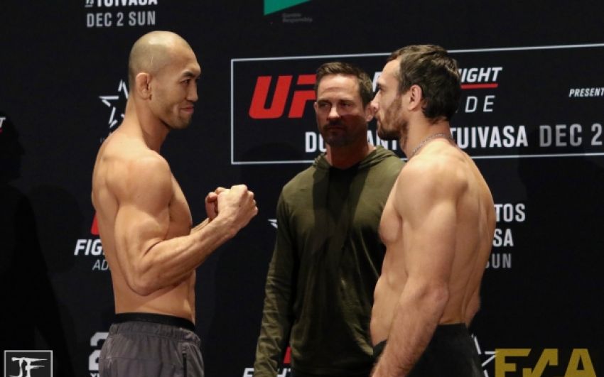 Видео боя Алексей Кунченко - Юшин Оками UFC Fight Night 142