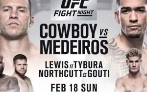 Видео взвешивания участников турнира UFC Fight Night 126